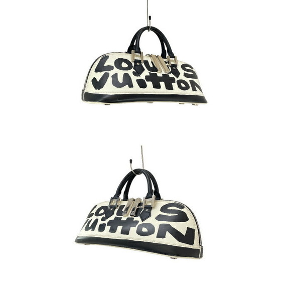Louis Vuitton Shoulder Alma Bag Graffiti Leather - Picture 1 of 13
